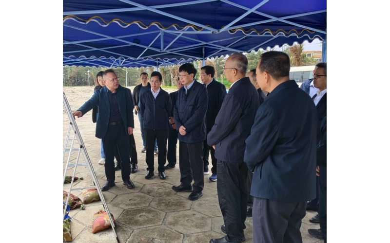 省人大调研组调研海洋牧场项目